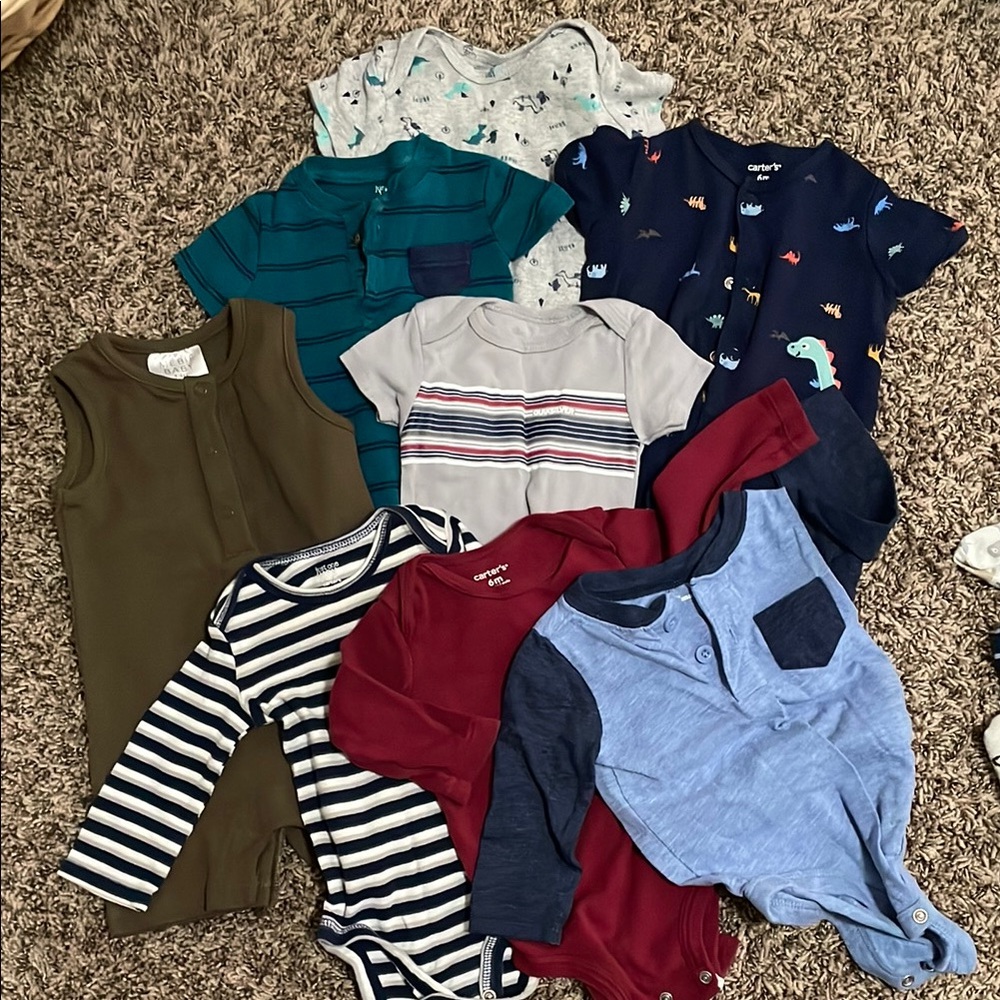 Boys Onesie Bundle 3-6mo